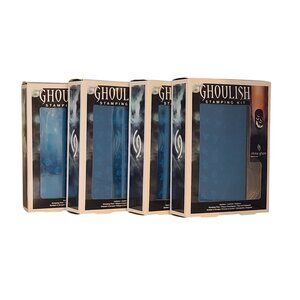 4 Pack China Glaze Ghoulish Stamping Kit